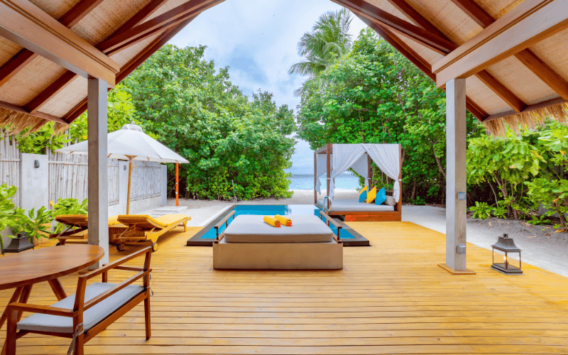 beach pool villa compressed