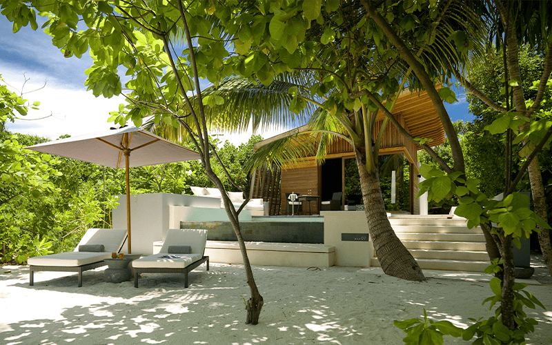 beach pool villa exterior compressed