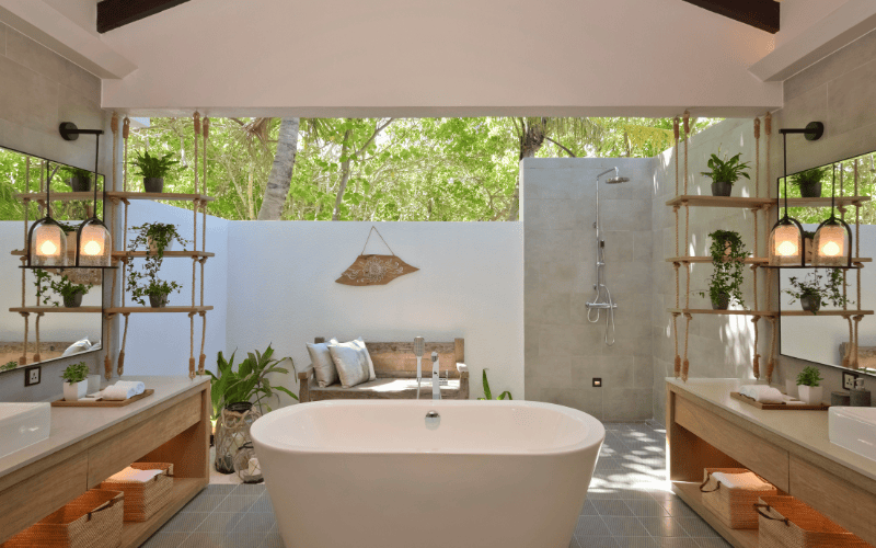 beach villa with pool compressed