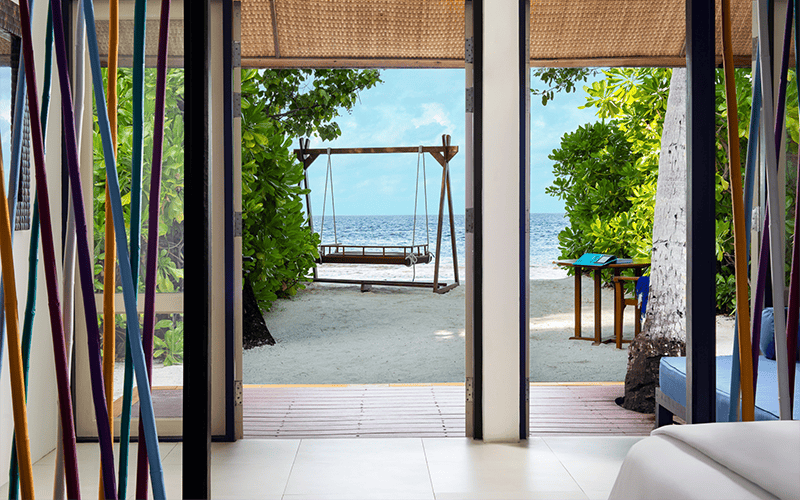 beachfront rainmist villa beach view compressed