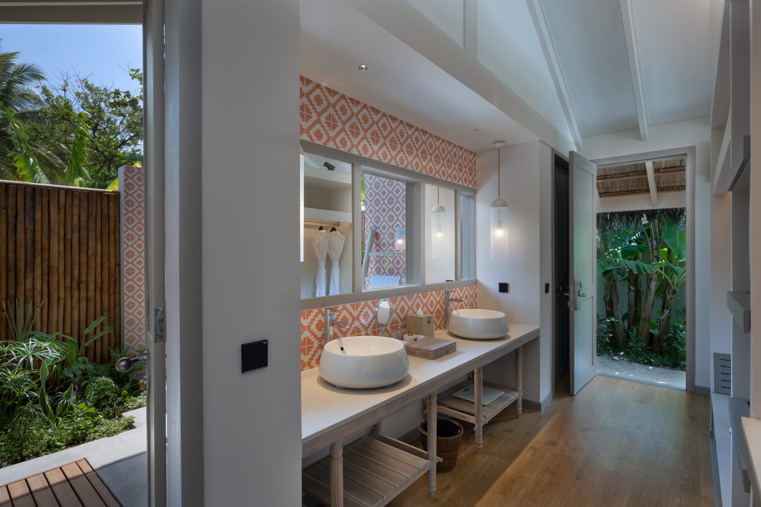 ccm two bedroom family beach villa vanity view v2