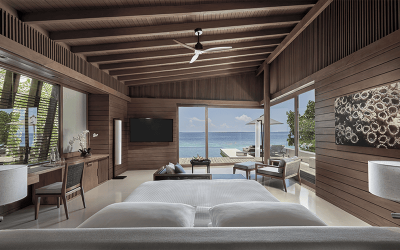 deluxe beach pool villa interior compressed