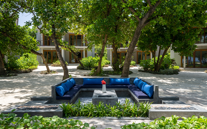 sunken social lounge