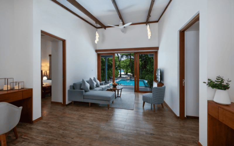 sunset 2 bedroom villa with pool (2) compressed