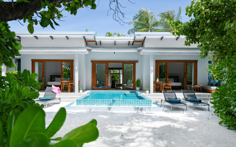 sunset 2 bedroom villa with pool (3) compressed