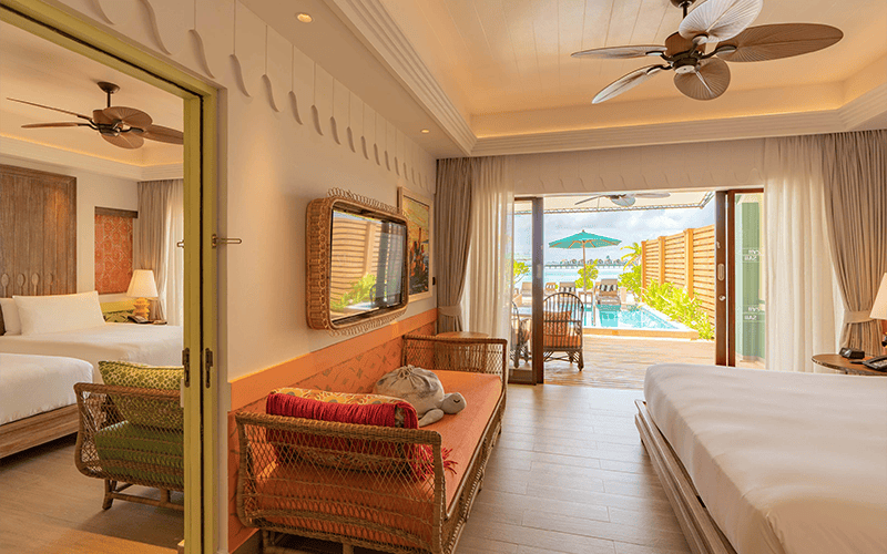 2 bedroom family beach room with pool (10) v2