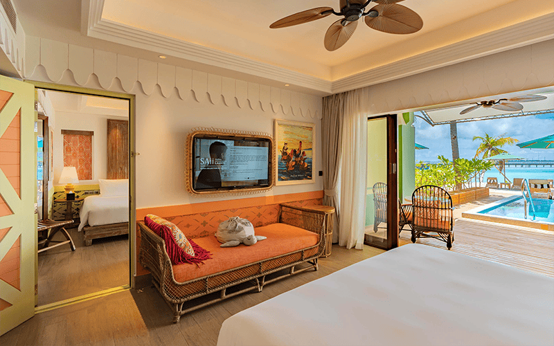 2 bedroom family beach room with pool (9) v2