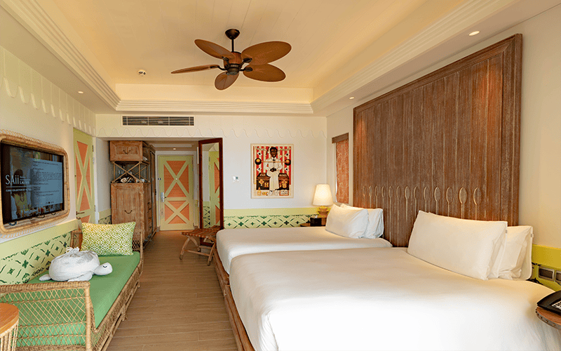 2 bedroom family beach room with pool (5) v2