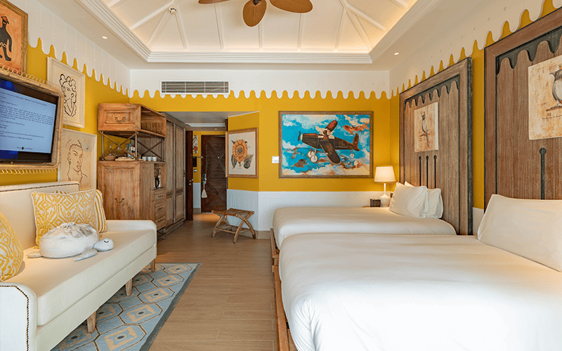 2 bedroom family beach villa with pool (3) v2