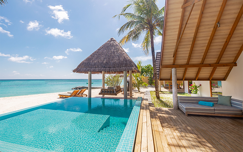 2 premium duplex beach villa