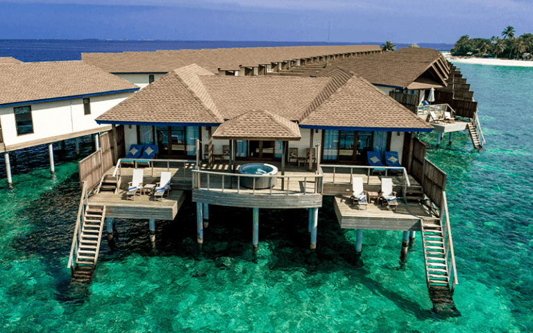 8 . two bedroom water villa suite with spa tub (1) compressed