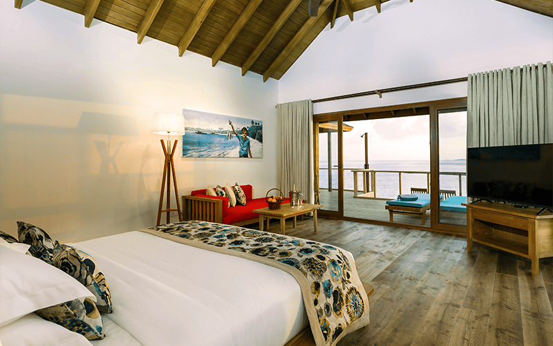 8 . two bedroom water villa suite with spa tub (3) compressed