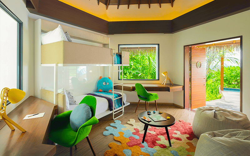 family beach pool villa compressed