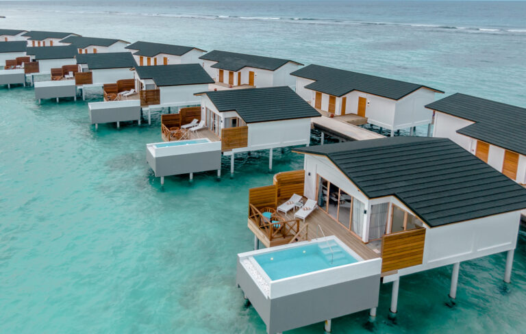 lagoon suite pool aerial