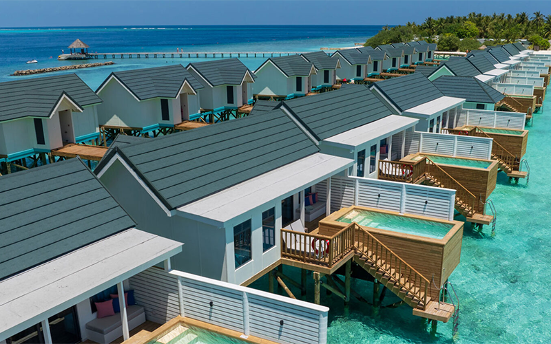 oblu nature helengeli by sentido water villa with pool aerial 1 aspect ratio 1900 850 2