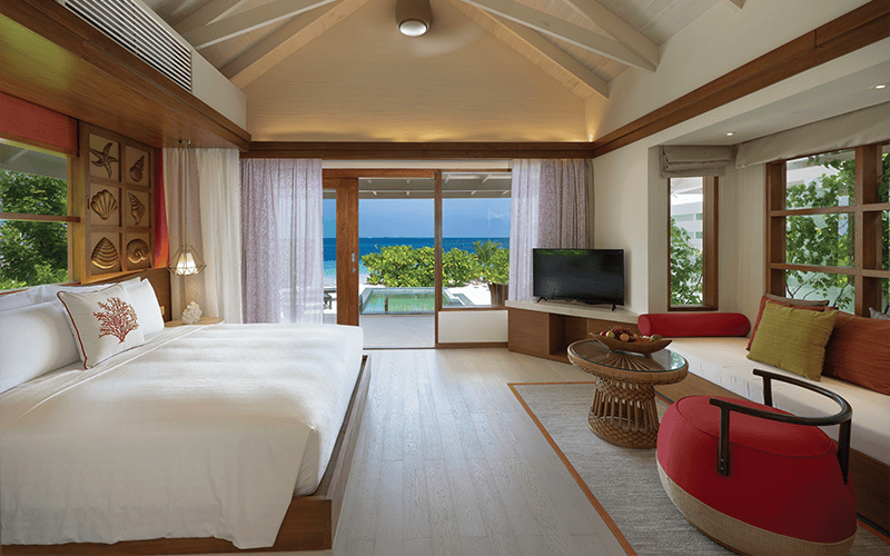 oblu select lobigili beach villa bedroom with view compressed