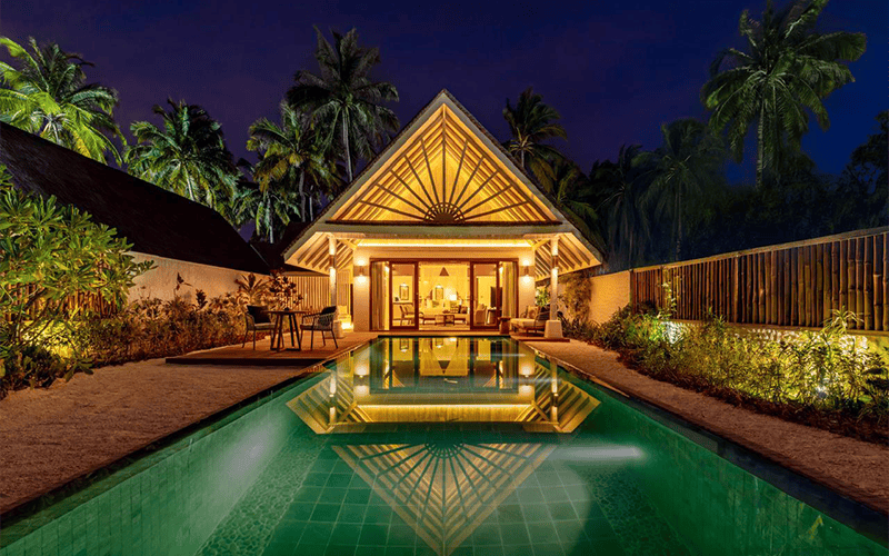 rah gili maldives beach pool villa front v2