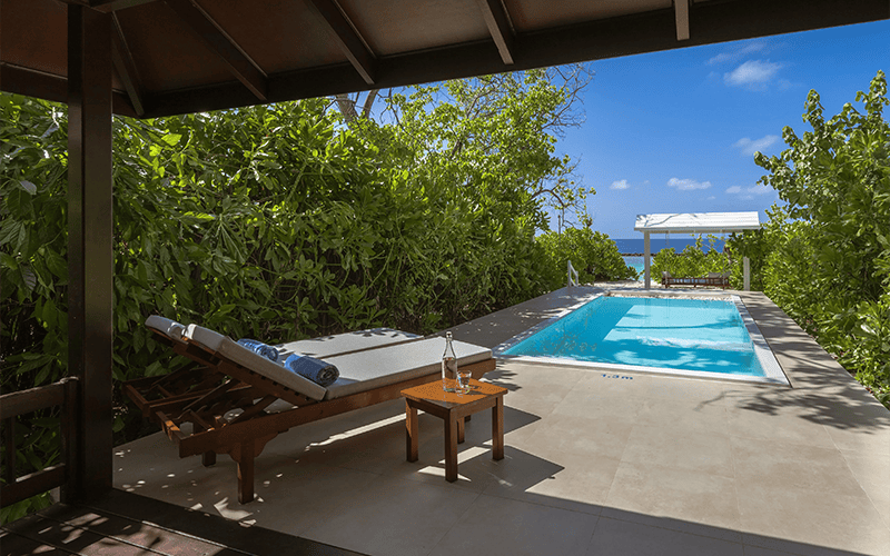 royal island beach pool villa pool terrace 4k compressed