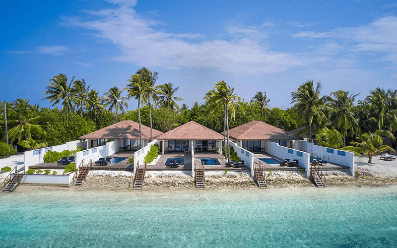 villa nautica ocean beach pool villa front aerial large v2