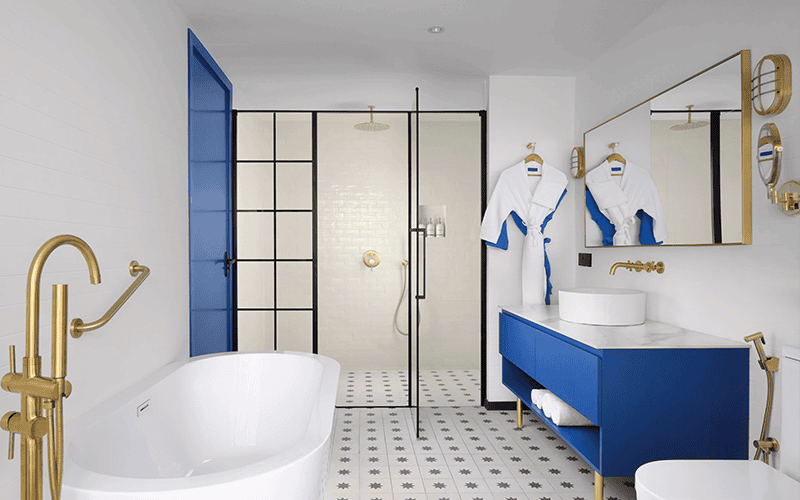 villa nautica two bedroom beach pool villa with two pools bath interior view large v2