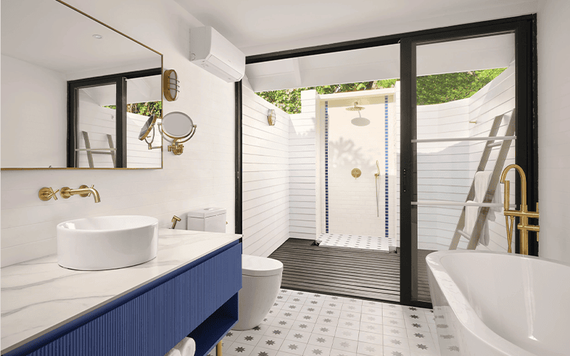 villa nautica two bedroom beach pool villa with two pools bath outdoor view large v2