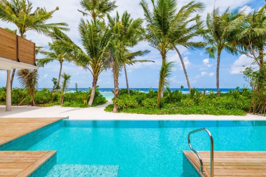 422 2 bedroom beachvilla external view wide