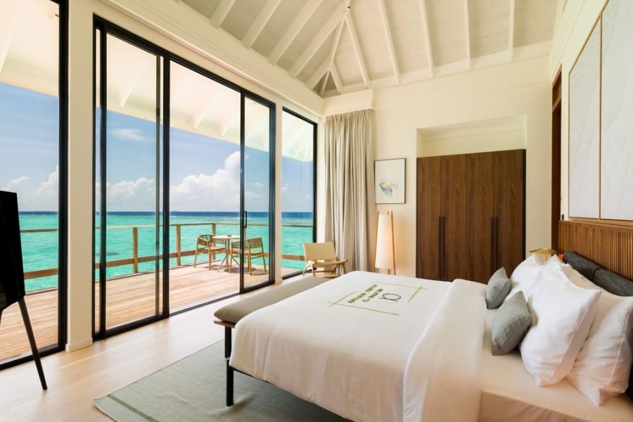 529 2 bedroom watervilla bedroom with seaview wide