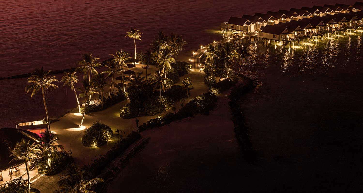 oblu select lobigili full island aerial sunset 01 compressed