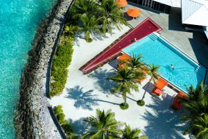 oblu select at sangeli aerial view adults only pool 1