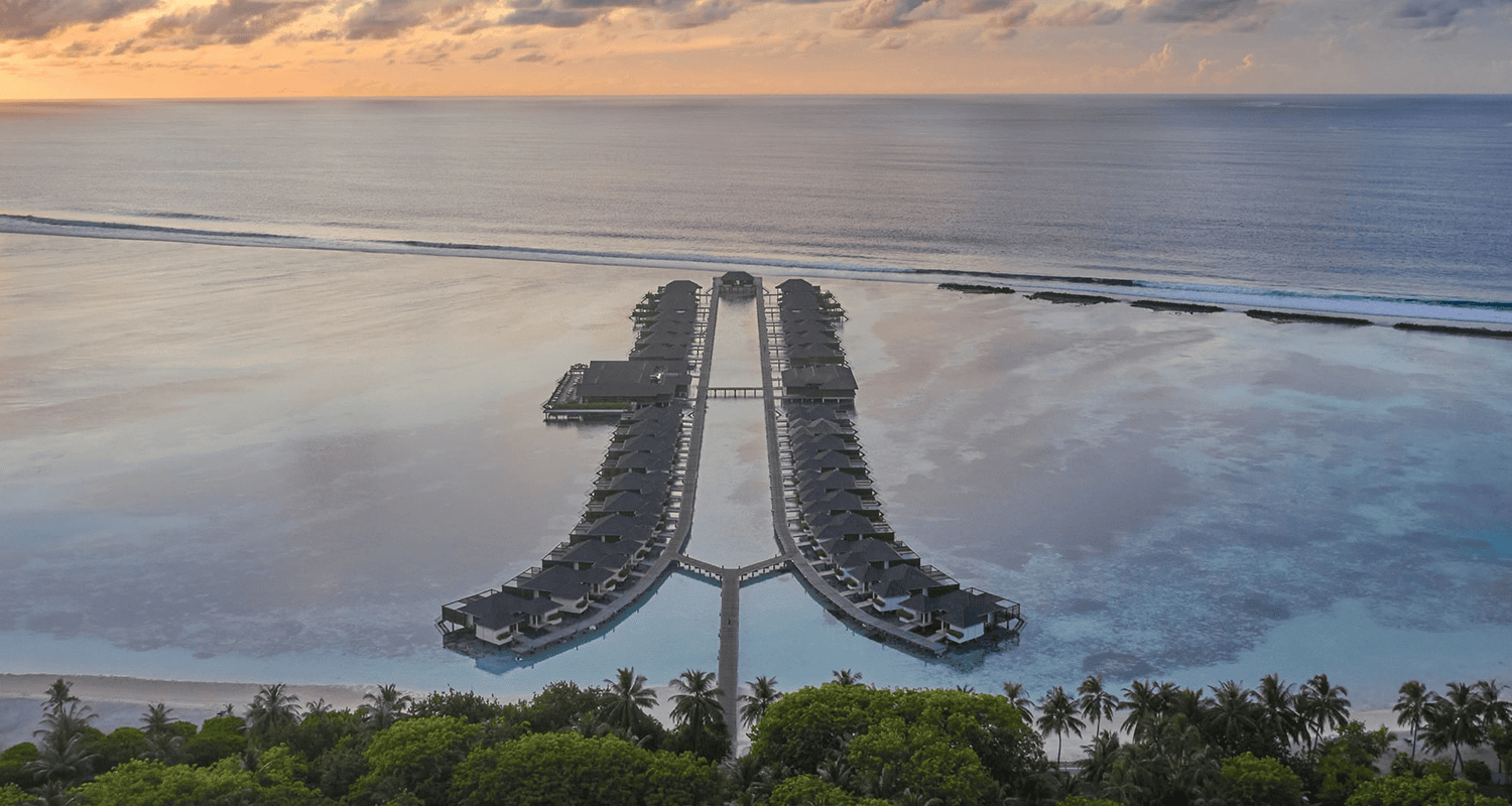 villa nautica water villa view aerial large v2